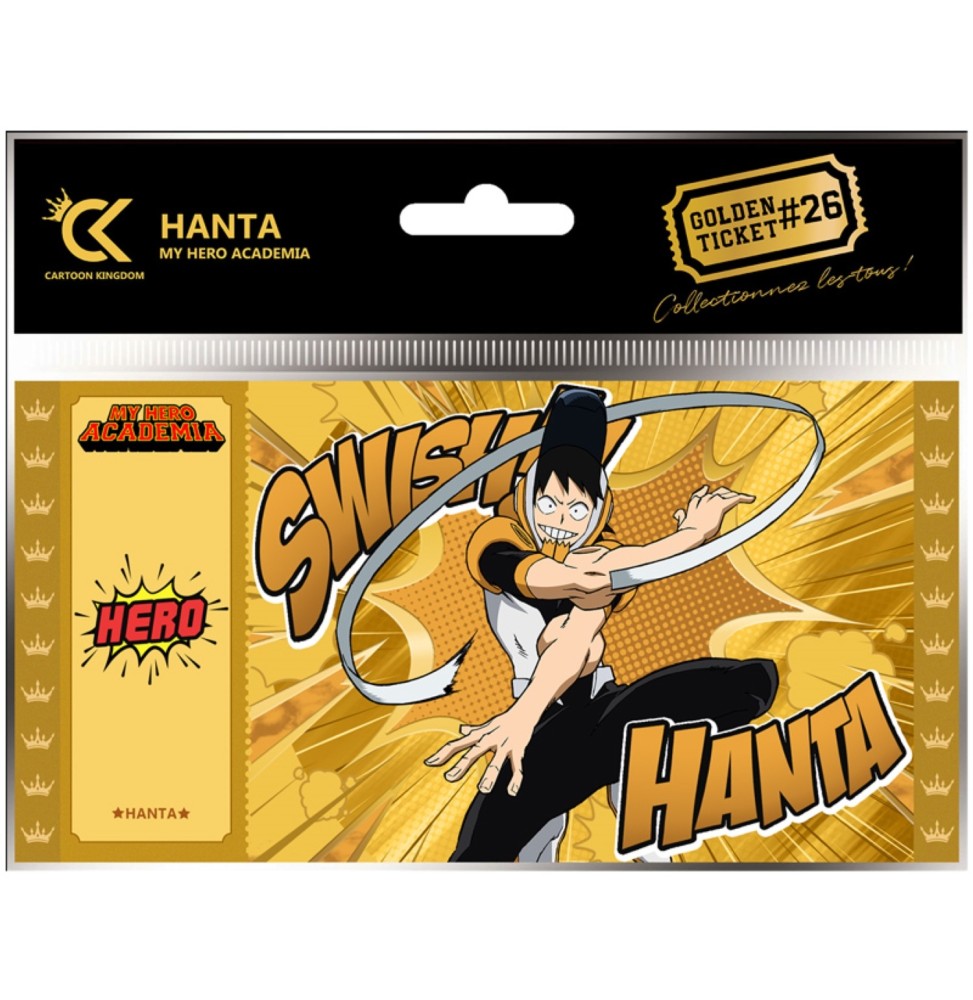 Golden Ticket My Hero Academia - V2 Hanta Sero