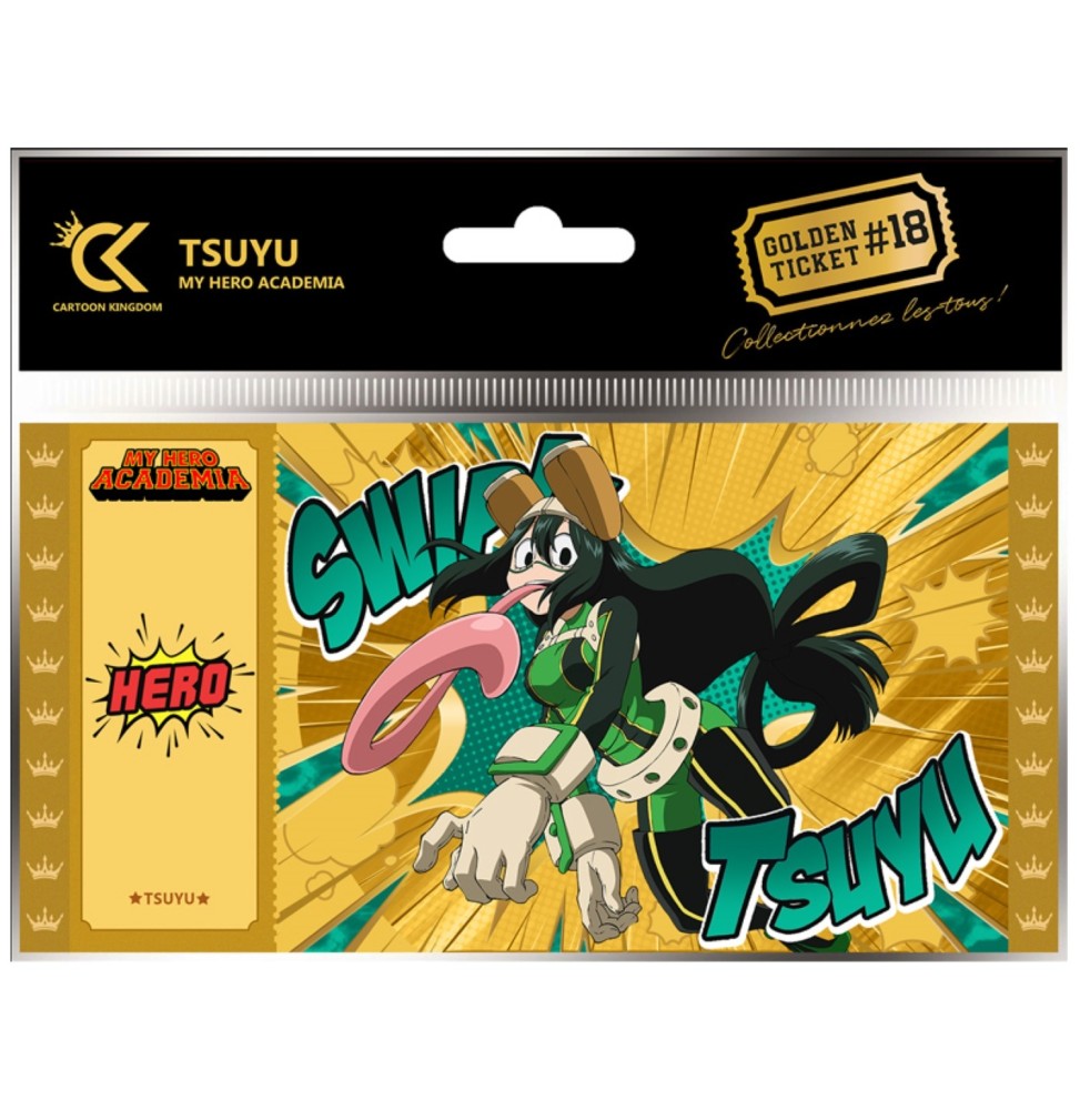 Golden Ticket My Hero Academia - V2 Tsuyu Asui