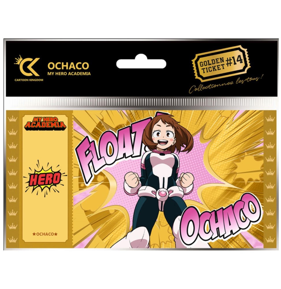 Golden Ticket My Hero Academia - V2 Ochaco Uraraka