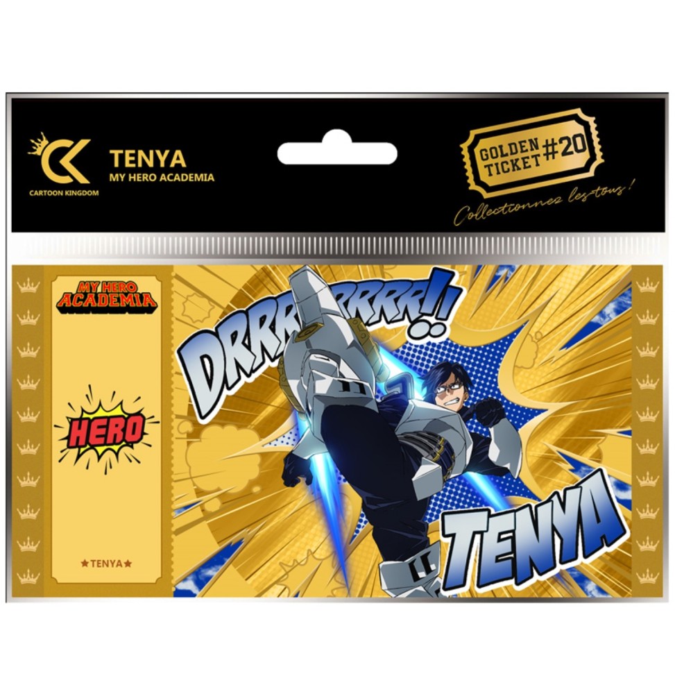 Golden Ticket My Hero Academia - V2 Tenya Iida