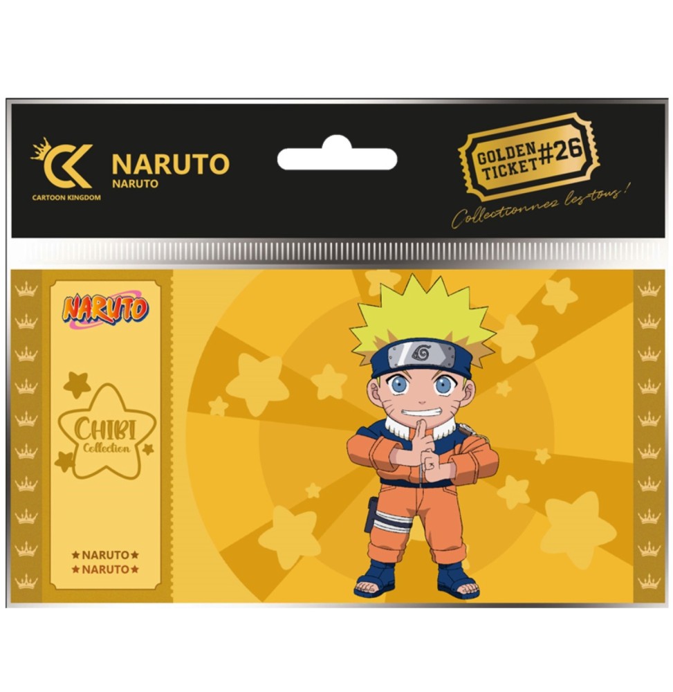 Golden Ticket Naruto - Chibi Naruto