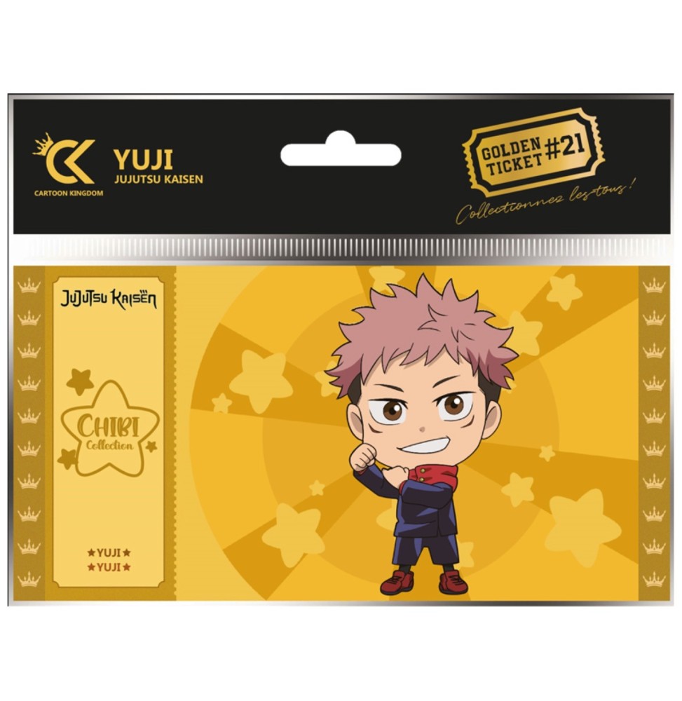 Golden Ticket Jujutsu Kaisen - Chibi Yuji