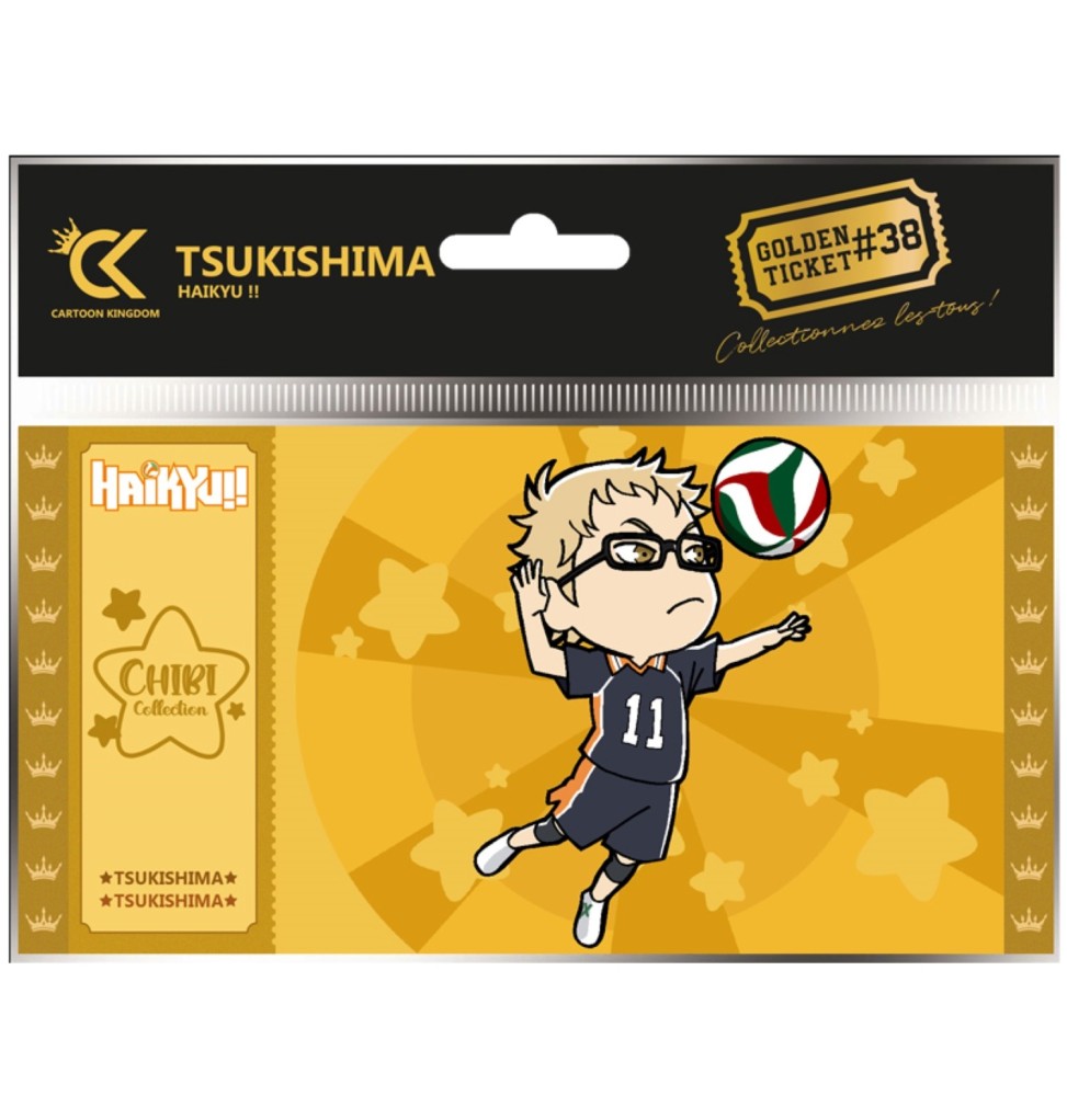 Golden Ticket Haikyu!! - Chibi Tsukishima