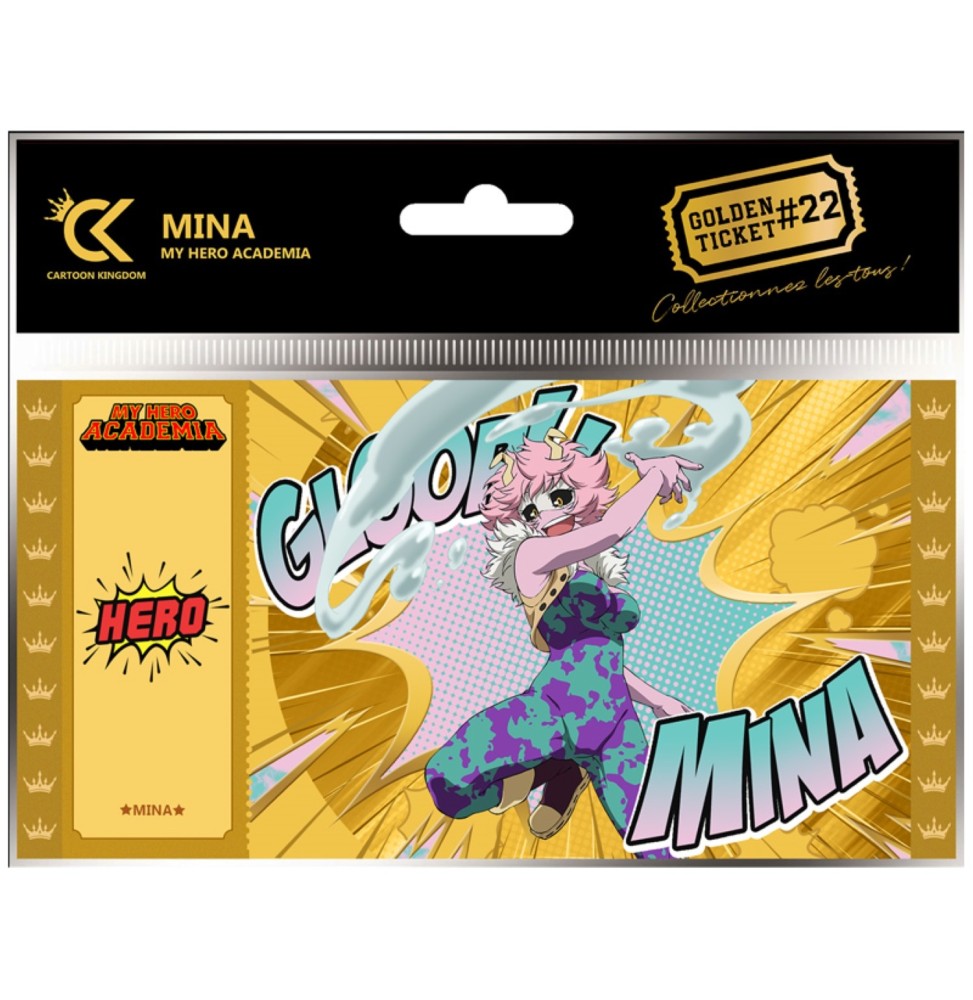 Golden Ticket My Hero Academia - V2 Mina Ashido