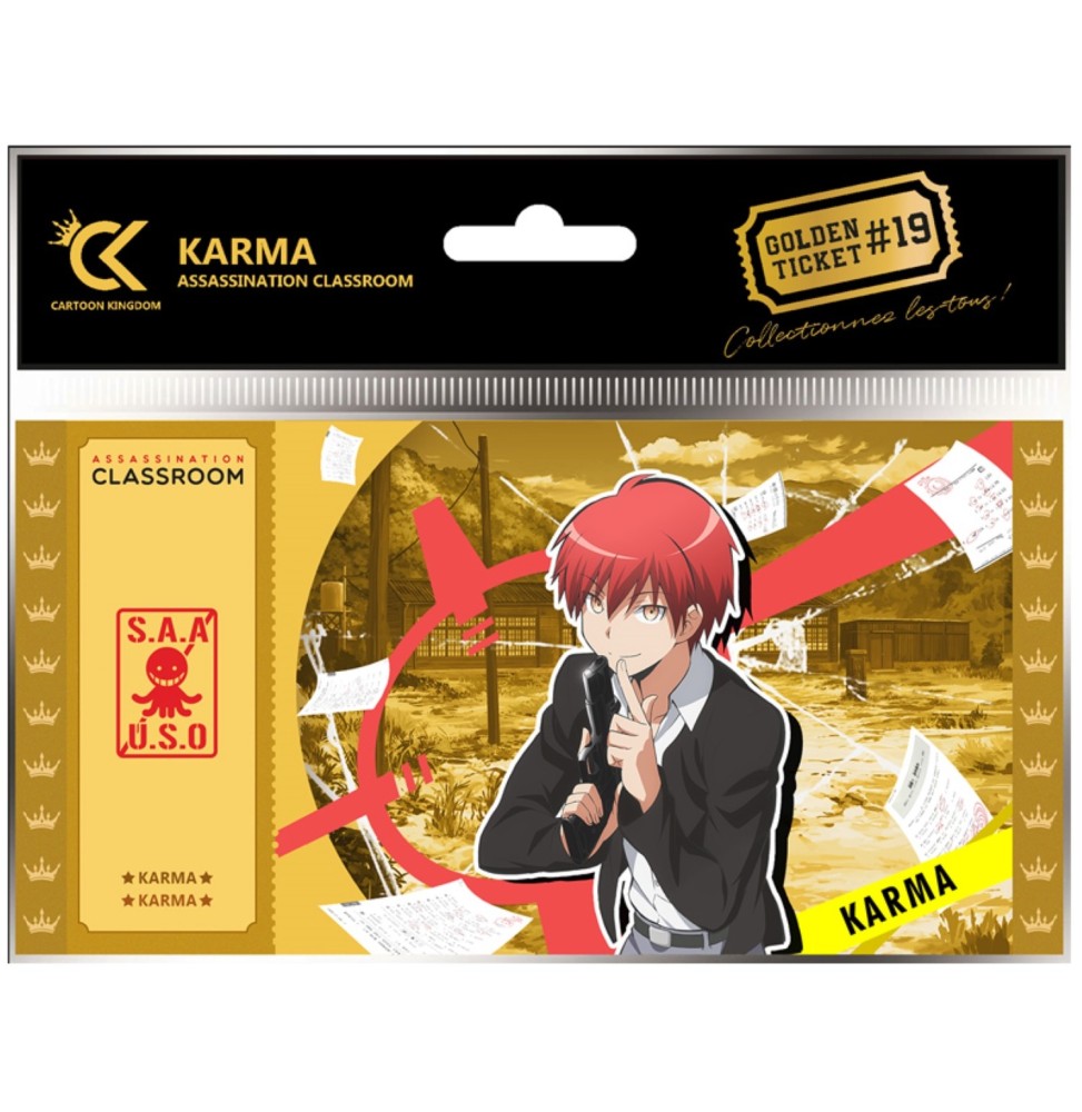 Golden Ticket Assassination Classroom - V2 Karma