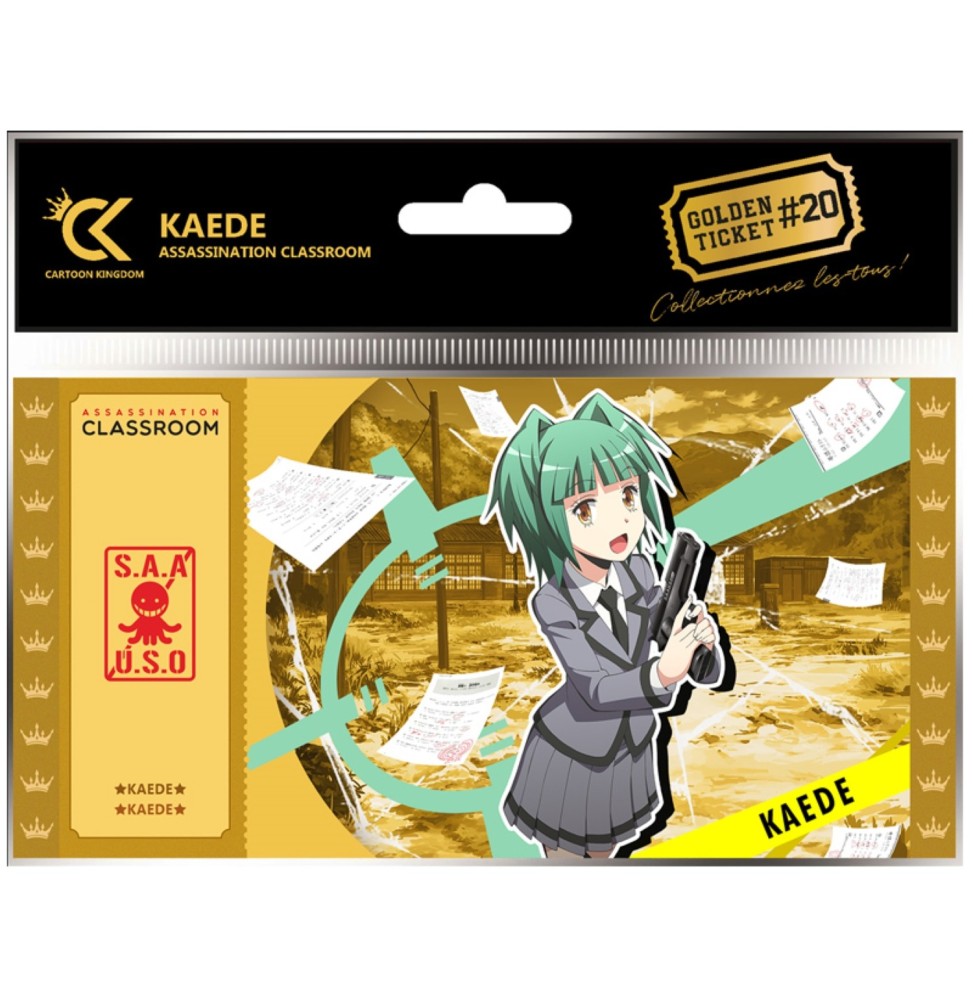 Golden Ticket Assassination Classroom - V2 Kaede