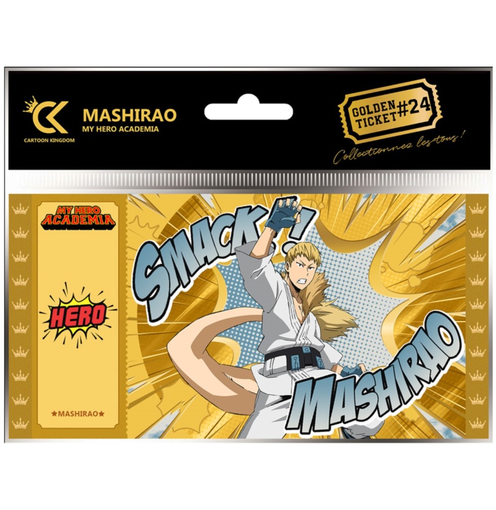 Golden Ticket My Hero Academia - V2 Mashirao Ojiro