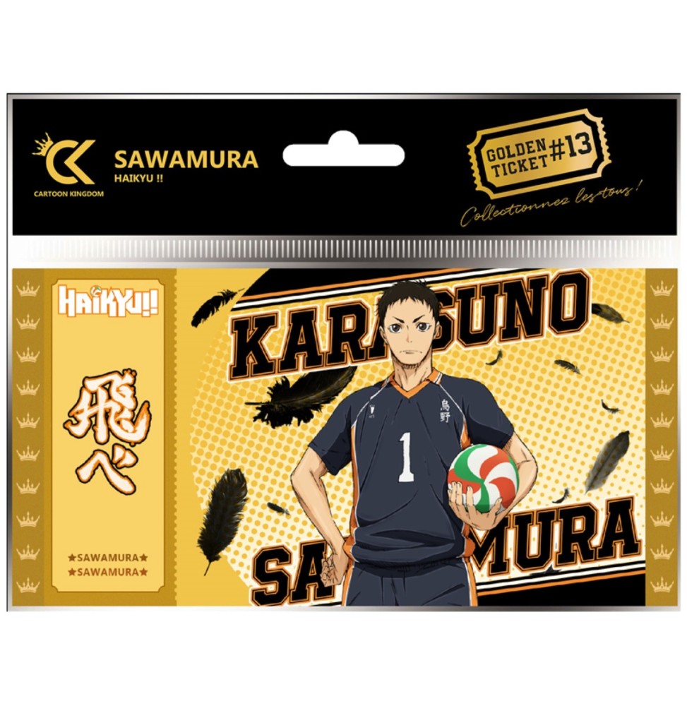 Golden Ticket Haikyu!! - V2 Sawamura