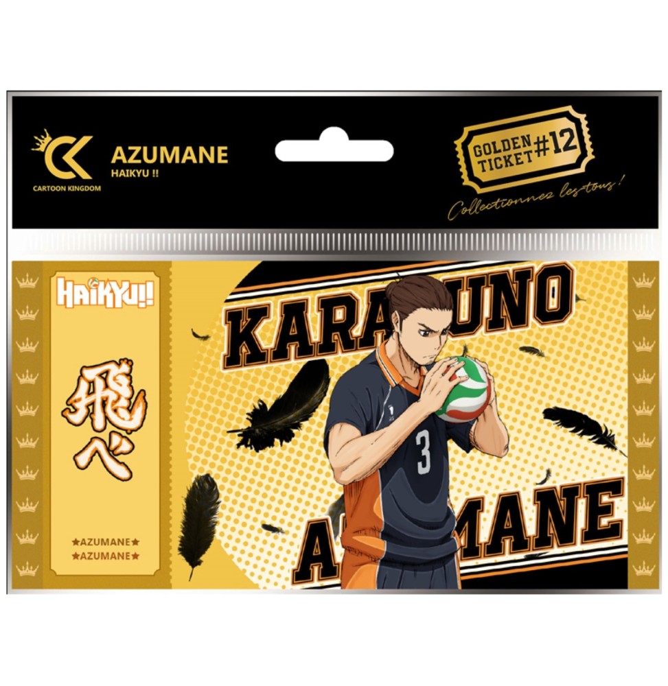 Golden Ticket Haikyu!! - V2 Azumane