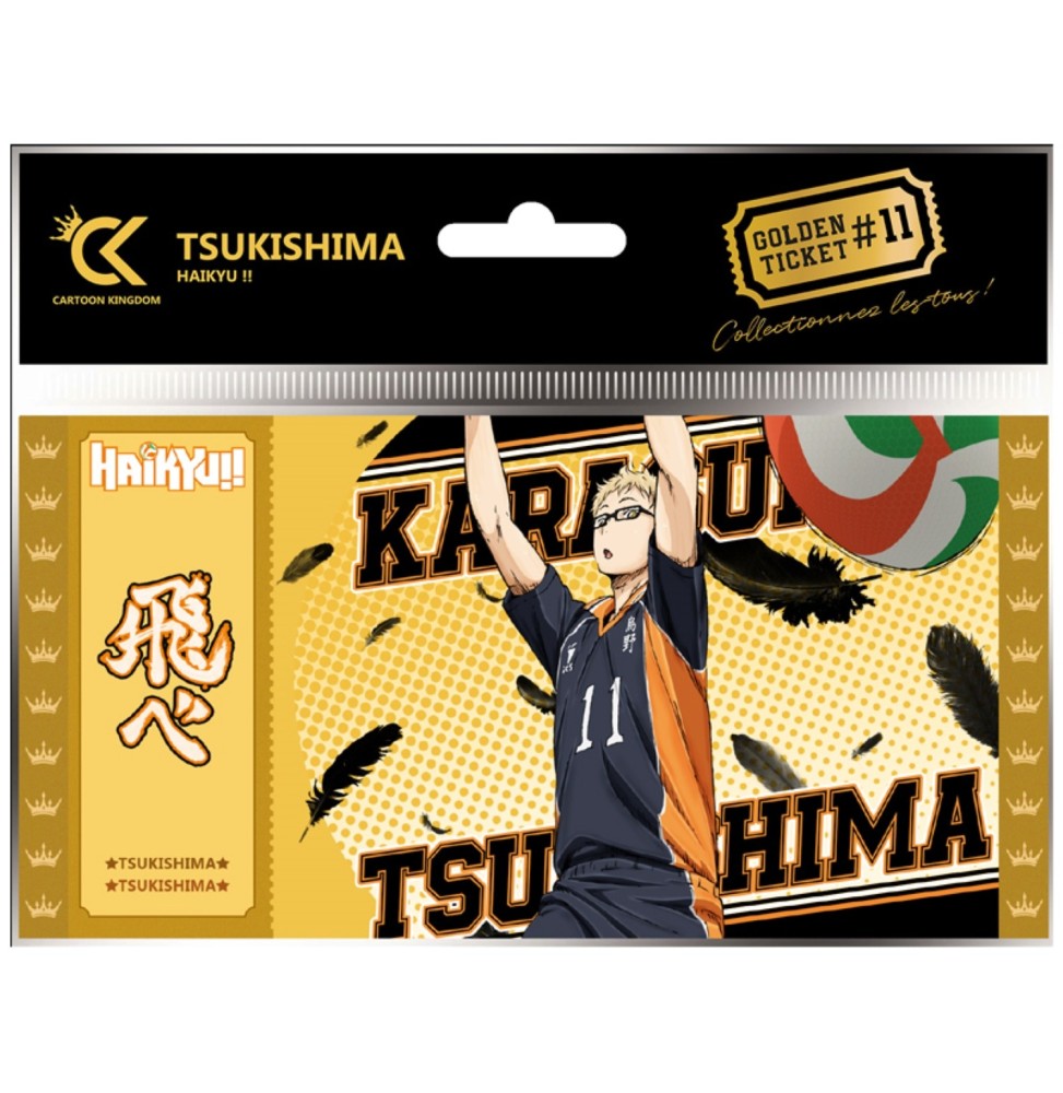 Golden Ticket Haikyu!! - V2 Tsukishima