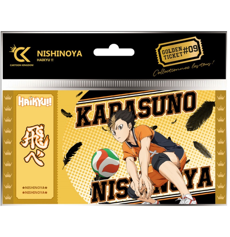 Golden Ticket Haikyu!! - V2 Nishinoya