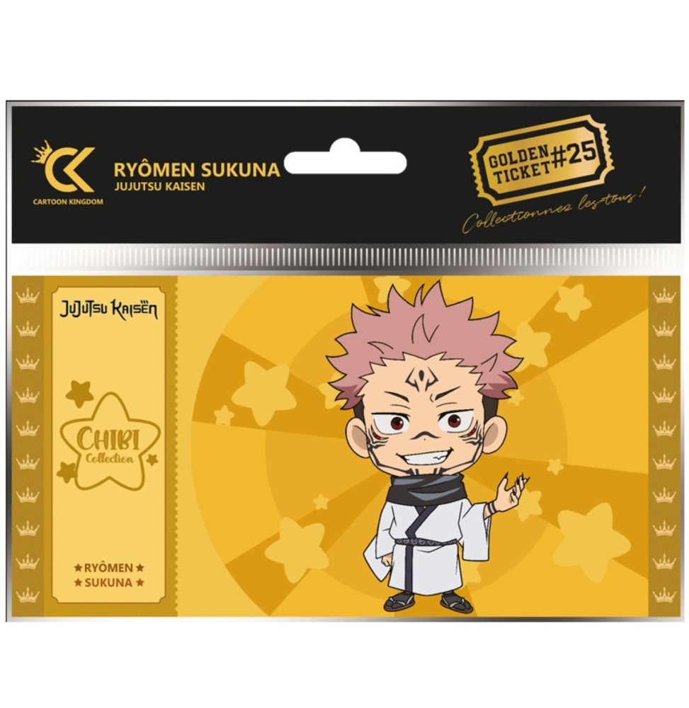 Golden Ticket Jujutsu Kaisen - Chibi Ryomen Sukuna