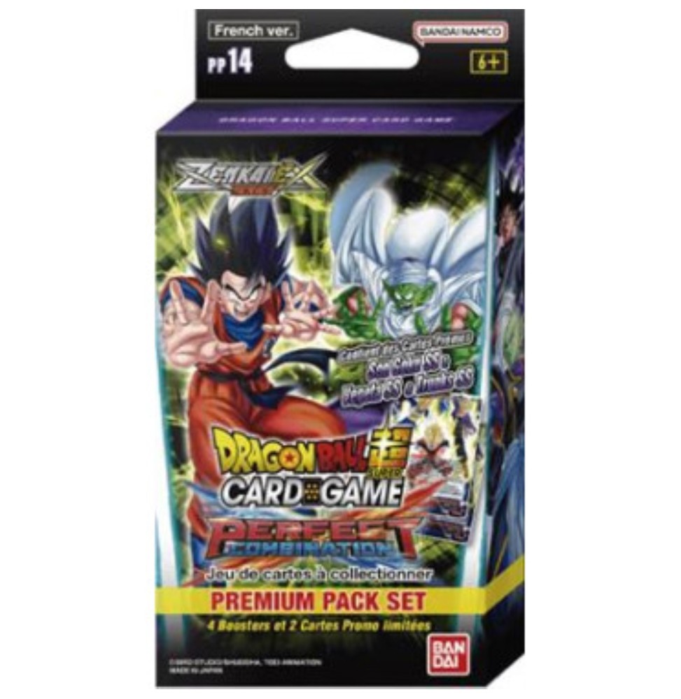 Premium Pack Dragon Ball Super Card Game - Perfect Combination Zenkai Série 06 VFR