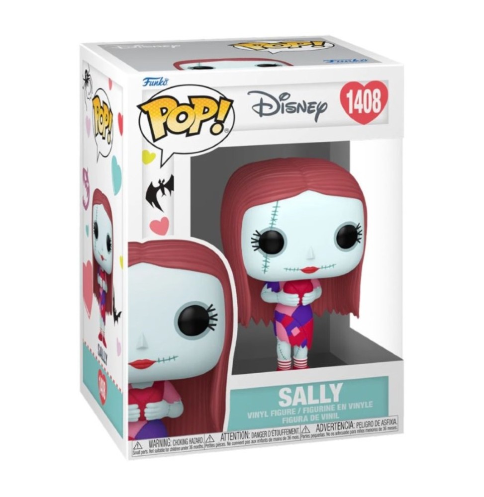 Figurine Disney NBX Nightmare Before Christmas - Valentines Sally Pop 10cm