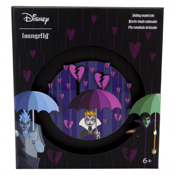 Pins Disney Loungefly Collector Box - Villains Curse Your Hearts 8cm