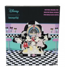 Pins Disney Loungefly Collector Box - Minnie & Mickey Date Night Juke Box 8cm