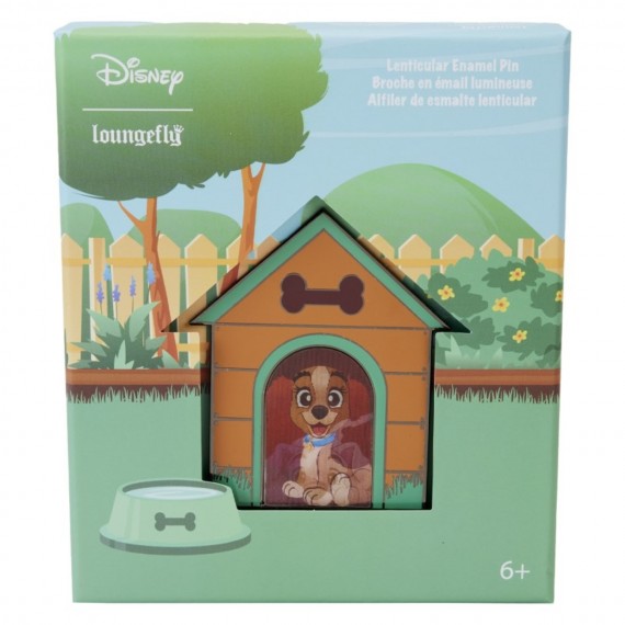 Pins Disney Loungefly Collector Box - I Heart Disney Dogs Triple 8cm