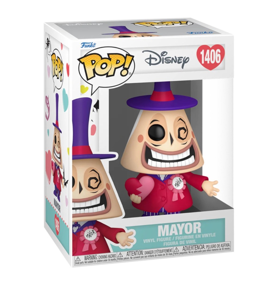 Figurine Disney - Nbx Valentines Mayor Pop 10cm