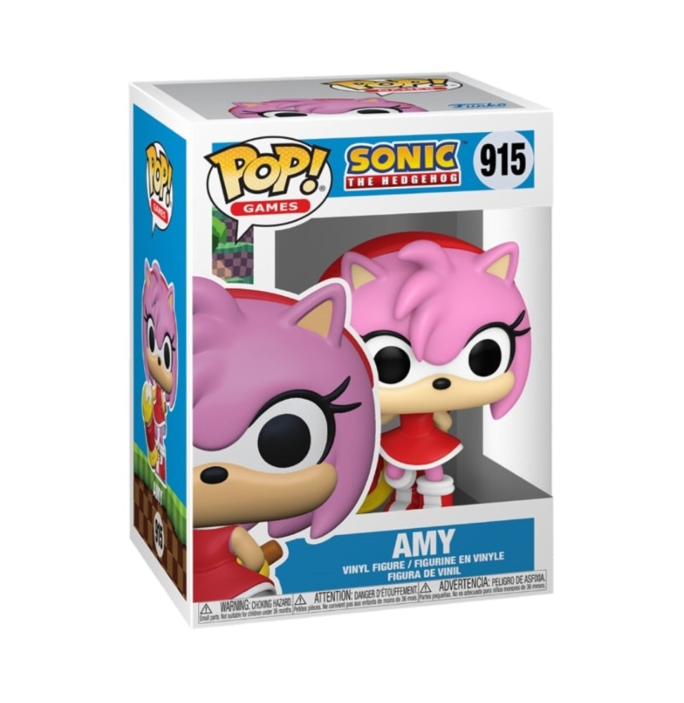 Figurine Sonic - Amy Rose Pop 10cm