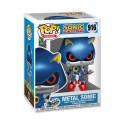 Figurine Sonic - Sonic Metal 10cm
