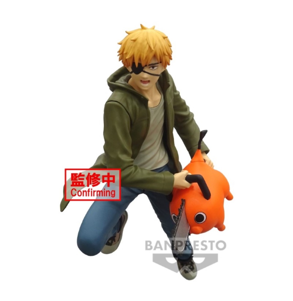 Figurine Chainsaw Man - Denji & Pochita Vibration Stars 14cm