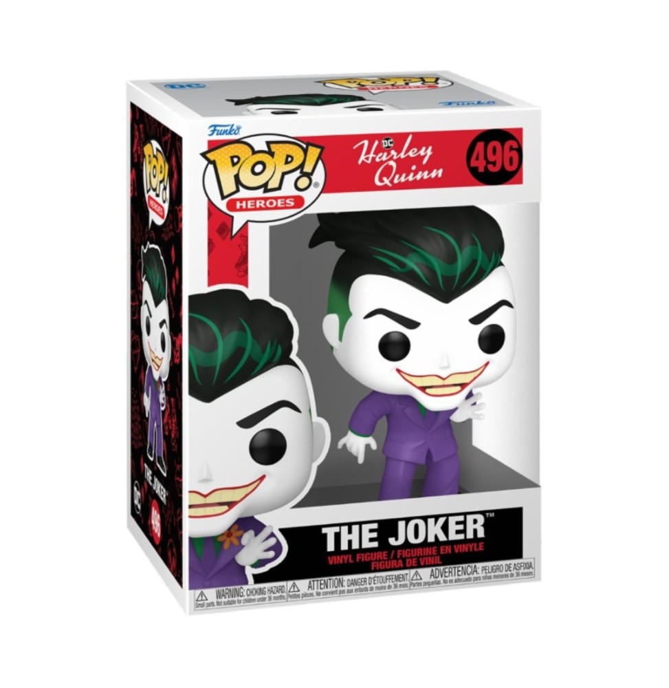 Figurine DC Comics Harley Quinn Animated Serie - The Joker Pop 10cm