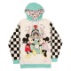Sweat à capuche Disney Loungefly unisexe - Hoodie Mickey And Minnie Date Night Diner M