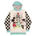 Sweat à capuche Disney Loungefly unisexe - Hoodie Mickey And Minnie Date Night Diner 2XL
