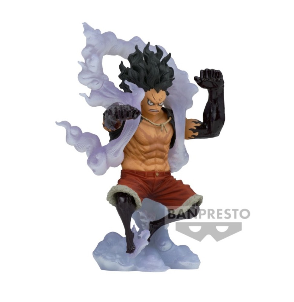 Figurine One Piece - Monkey D Luffy Gear 4th Snakeman King Of Artist 14cm