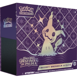 Pokémon EV045 - Coffret Dresseur D'Élite Mimiqui Écarlate et Violet - Destinées de Paldea