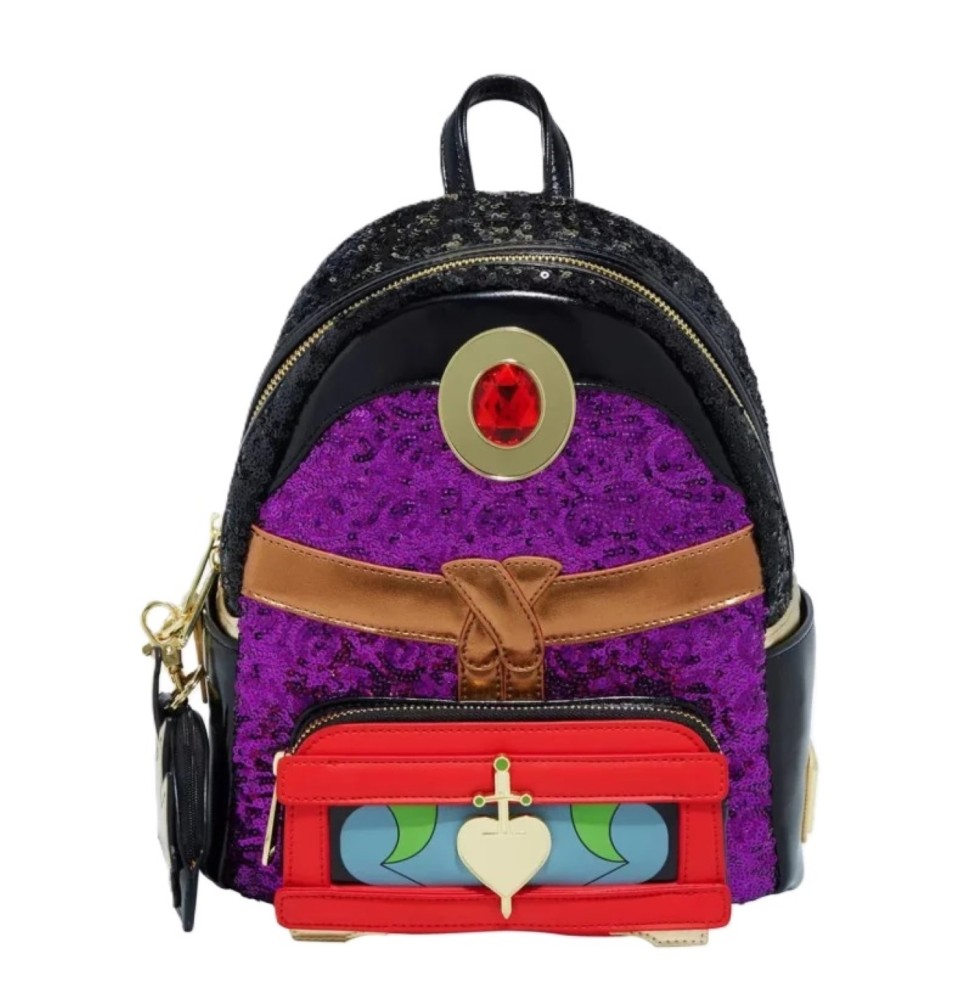 Mini Sac A Dos Disney - Evil Queen Crown Sequin Exclu