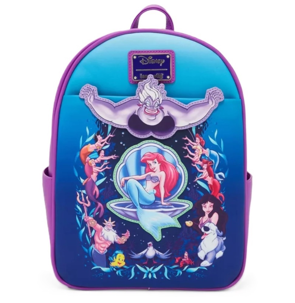 Mini Sac A Dos Disney - Little Mermaid Ursula Poster Exclu