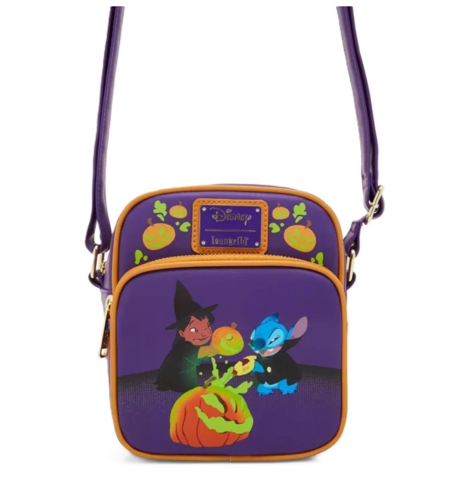 Sacoche Disney - Stitch Jack Lantern Glow Dark Exclu