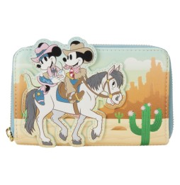 Portefeuille Disney - Western Mickey And Minnie