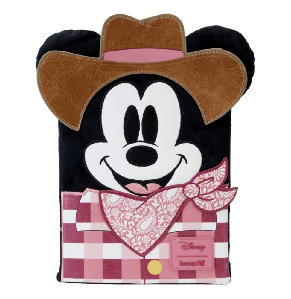 Cahier / Journal Loungefly Disney - Plush Western Mickey