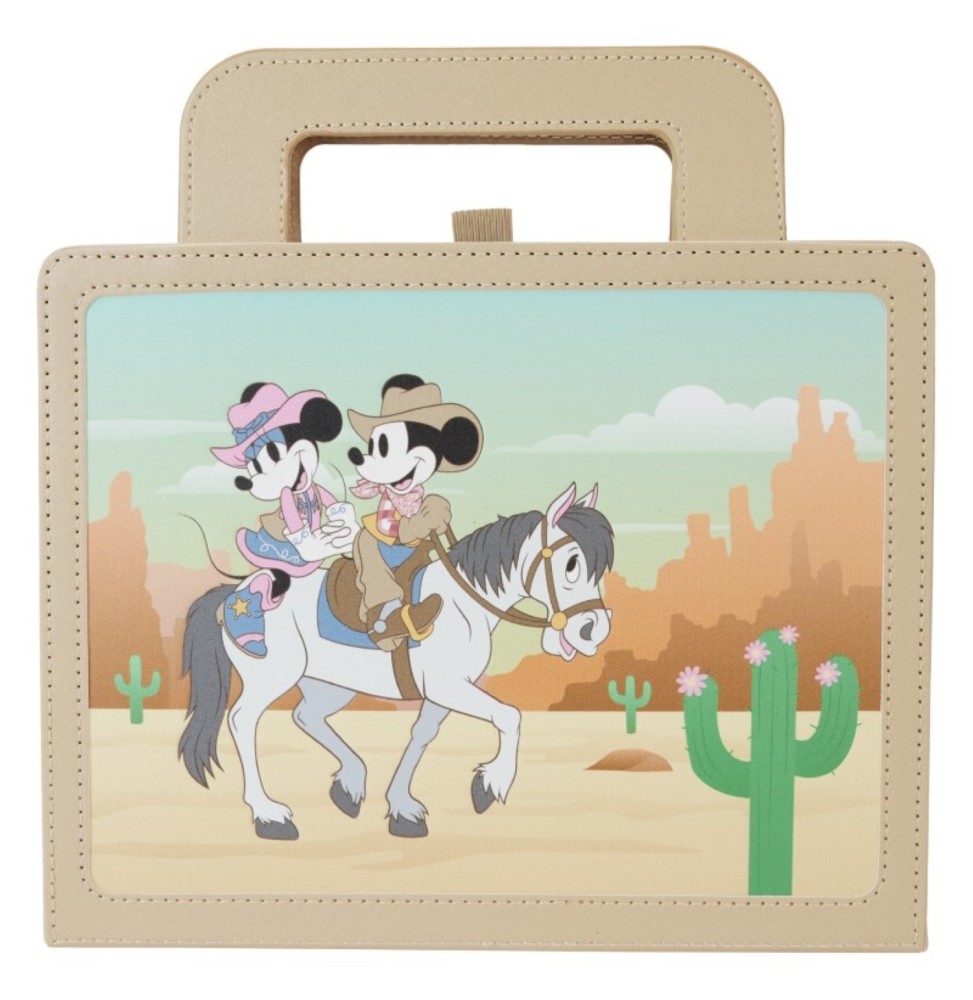 Cahier / Journal Loungefly Disney - Western Mickey And Minnie