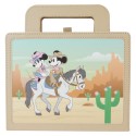 Cahier / Journal Loungefly Disney - Western Mickey And Minnie