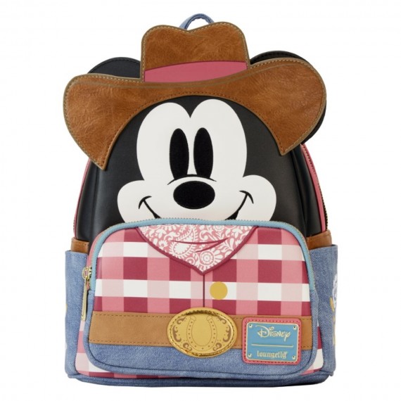 Mini Sac A Dos Disney - Western Mickey Mouse Cosplay