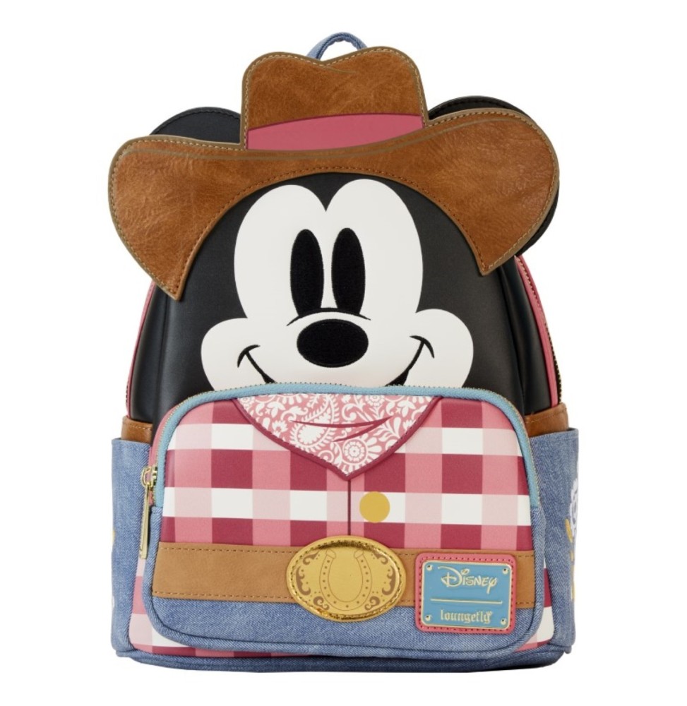 Mini Sac A Dos Disney - Western Mickey Mouse Cosplay