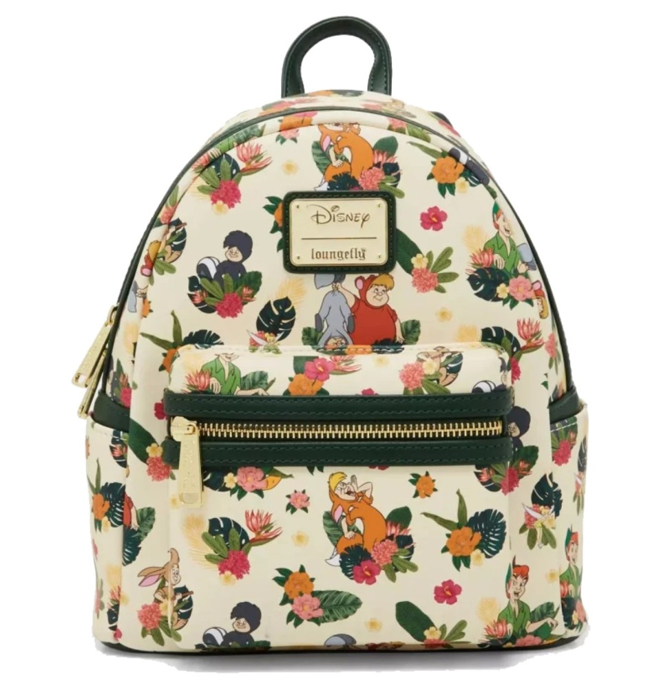 Mini Sac A Dos Disney - Peter Pan Floral Aop Exclu