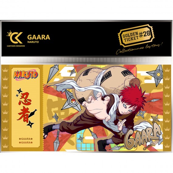 Golden Ticket Naruto - V2 Gaara