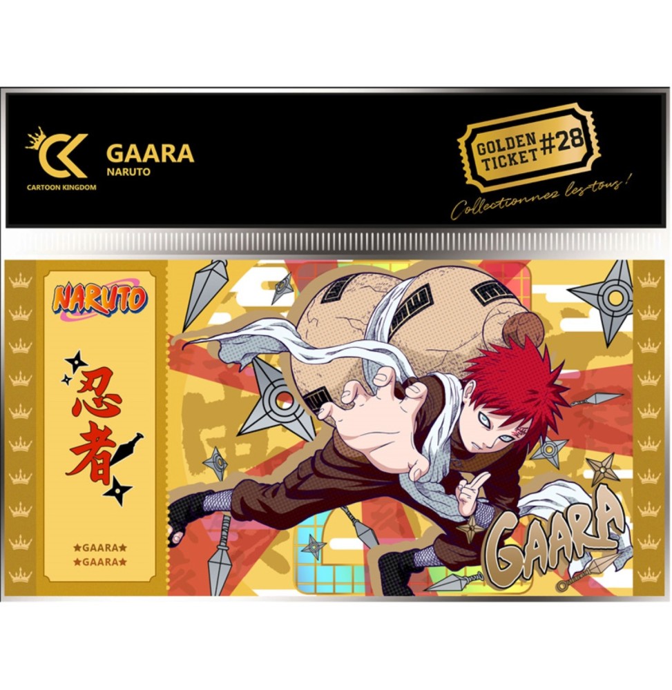 Golden Ticket Naruto - V2 Gaara