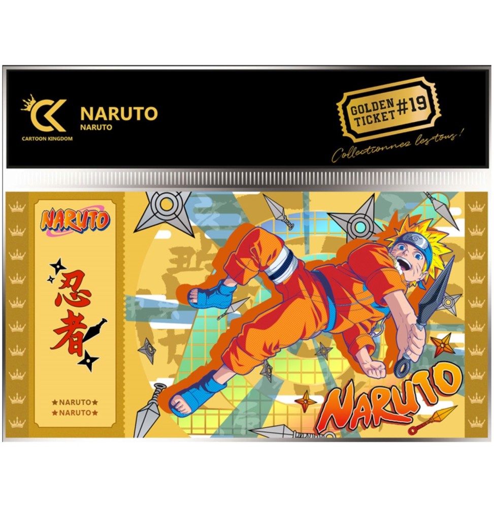 Golden Ticket Naruto - V2 Naruto Uzumaki