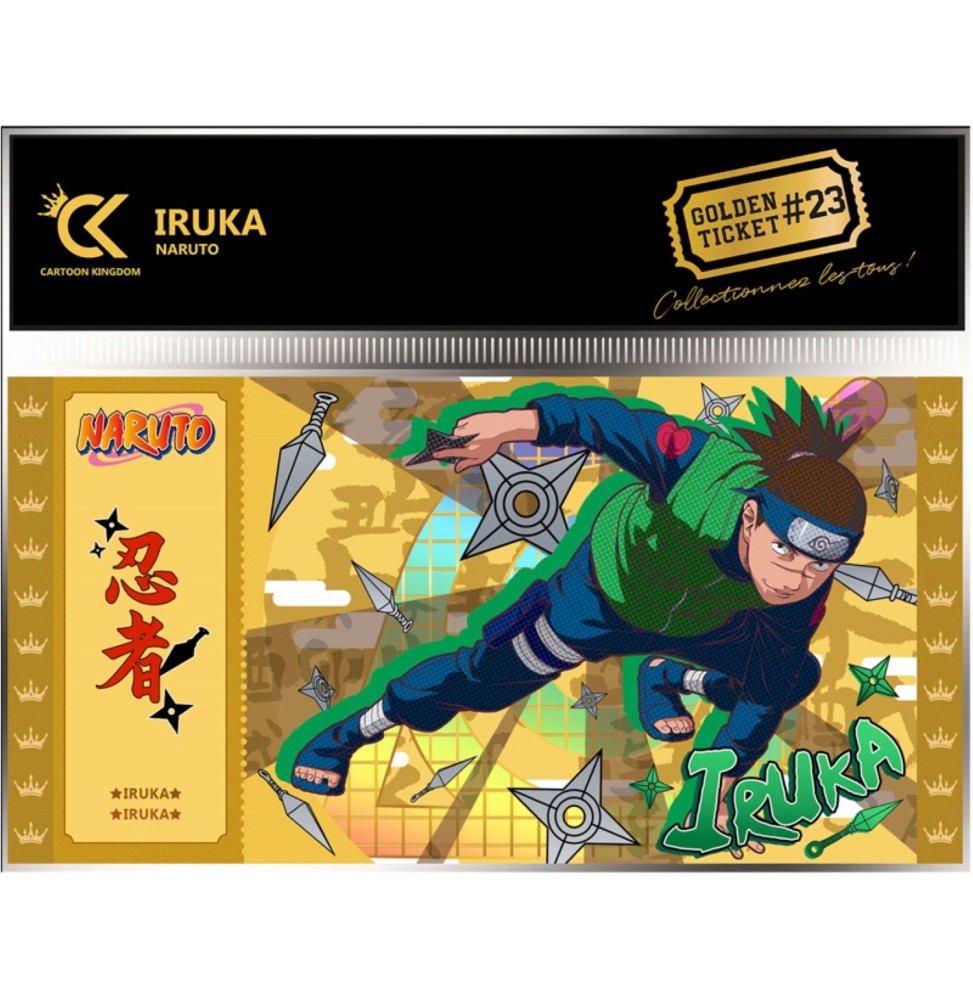 Golden Ticket Naruto - V2 Iruka