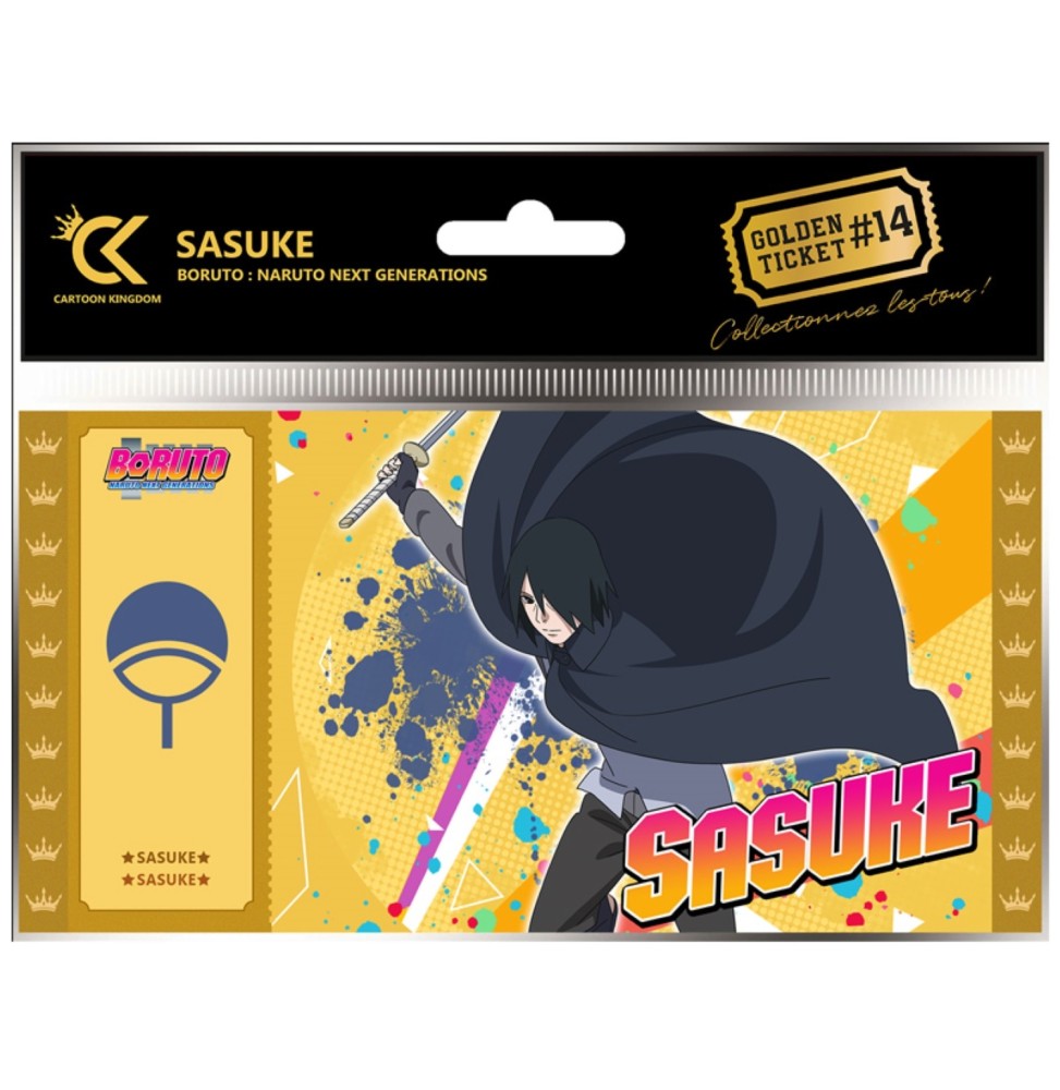 Golden Ticket Boruto - V2 Sasuke