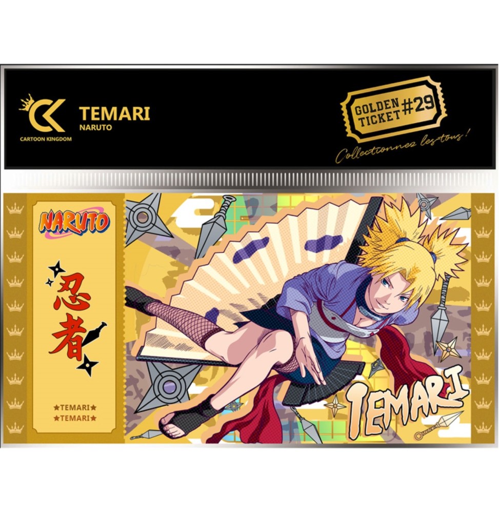 Golden Ticket Naruto - V2 Temari