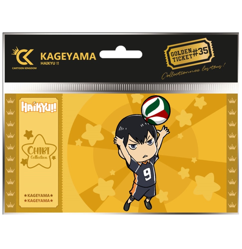 Golden Ticket Haikyu!! - Chibi Kageyama