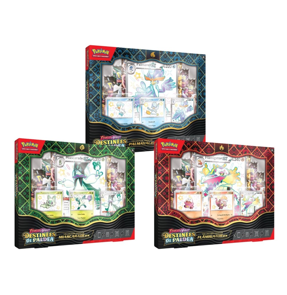 Carte Pokémon - EV045 : Coffret Premium ex - Modèle Aléatoire