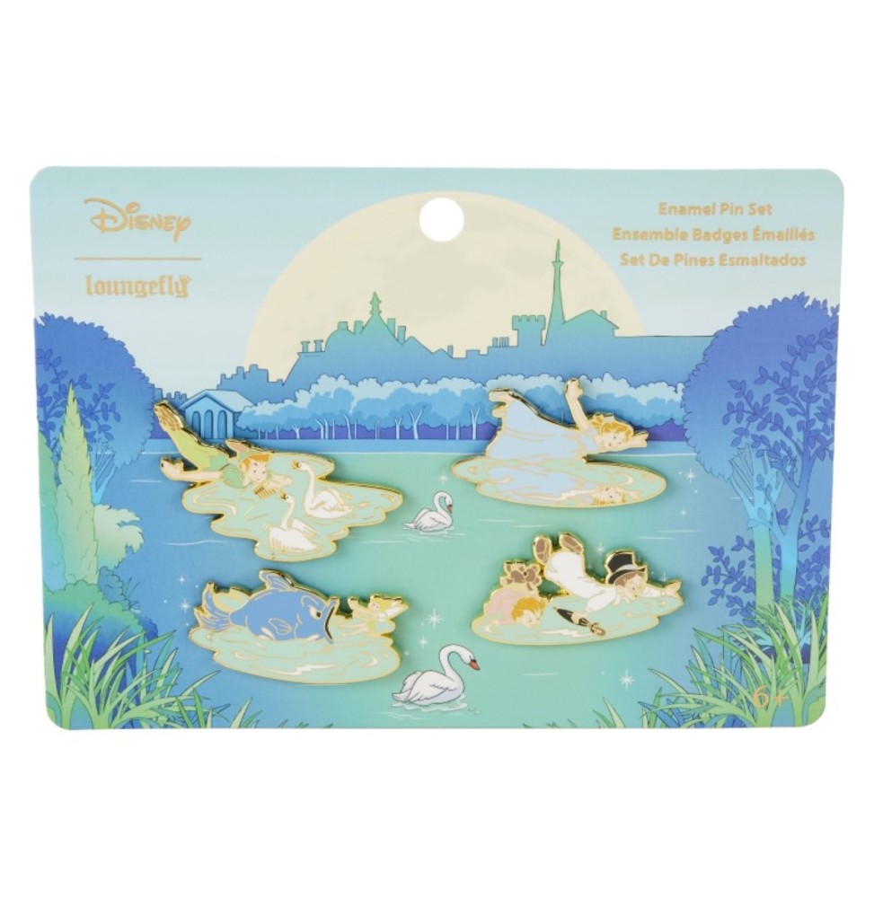 Pin Set Disney - Peter Pan You Can Fly Collector