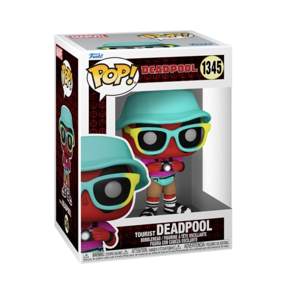 Figurine Marvel - Deadpool Tourist Pop 10cm